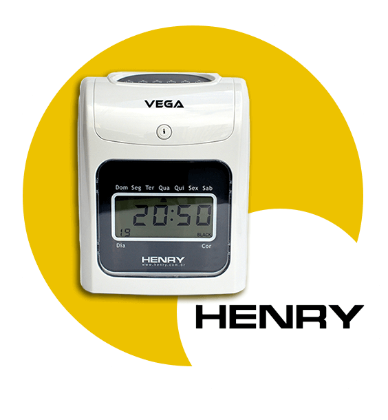 Relogio ponto vega cartografico Henry